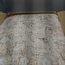 9x12 Beige Area Rug for Living Room Bedroom Neutral Soft Non Slip Rug Low Pile Vintage Distressed Large Carpet for Dining Room Nursery Office Indoor