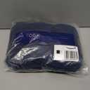 Wrap Around Dust Ruffle Bed Skirt - Navy Blue - for King Size Beds with 12 Inch Drop - Elastic Strap - Adjustable Pleated Bedskirt with Brushed Fabric and Wrinkle Free - for Women, Men, Kids & Teens