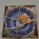 12 Pcs 3.3 Inches Small Ceramic Bowls Wedding Favors for Guests Bulk Mexican Salsa Bowl Dipping Boho Pottery Dishes for Bridal Shower Gifts Rustic Souvenirs