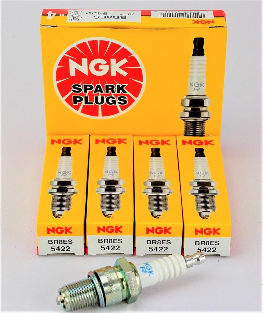 NGK Standard Spark Plug BR8ES, 5422 Spark Plugs