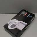 Ultra-Slim Bidet Attachment, Non-Electric Bidet Attachment, Adjustable Fresh Cold Water Pressure, Stainless Steel Inlet (Off-White)