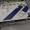 Poolmaster Manual Pool Vacuum Hose, 30 Ft x 1-1/2 for Inground & Above Ground Pools, Not for Automatic Cleaners, Kink-Free, Heavy Duty Pool Cleaner Hose with Swivel Cuff Made in USA
