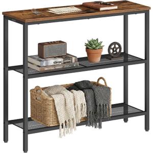 VASAGLE Console Table, Narrow Hallway Table, 80 x 24 x 81.2 cm