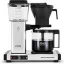 Technivorm Moccamaster 53941 KBGV Select 10-Cup Coffee Maker, Polished Silver, 40 ounce, 1.25l