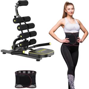 Mini Inversion Table and Adjustable Back Support Belt, Portable Inversion Table for Back Stretching with Spine Decompression, Posture & Mobility Improvement, Easy Assembly, 330 lbs Weight Capacity