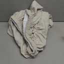 H.VERSAILTEX Fleece 2 Piece Sectional Couch Covers L Shape Stretch Couch Cushion Covers Thick and Soft Sofa Covers for Sectional Sofa Set Washable (2 Seater + 1 Chaise, Pale Oak)