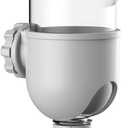 Pet Water Bottle for Cage Crate 26oz Non-Drip Water Dispenser for Small Animal Rabbit Bunny Guinea Pig Chinchilla Ferret Squirrel Hedgehog (Gray, 26oz)