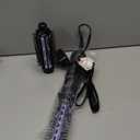 Conair 2-in-1 Hot Air Curling Combo, Includes 1.5-inch Curl Brush and 1-inch Aluminum Bristle Brush (Black / Purple)