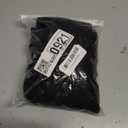 NEWISHER Square Fitted Table Cover Black Cocktail Topper Spandex Stretchable Table Top Tablecloth 38 x 38 Inch