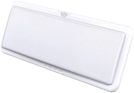 Leisure LED RV LED Ceiling Light Fixture 20" x 6.5" -1450 Lumen with Touch Dimmer Switch Interior Lighting for Car/RV/Trailer/Camper/Boat DC 12V Natural White 4000-4500K (1-PACK)