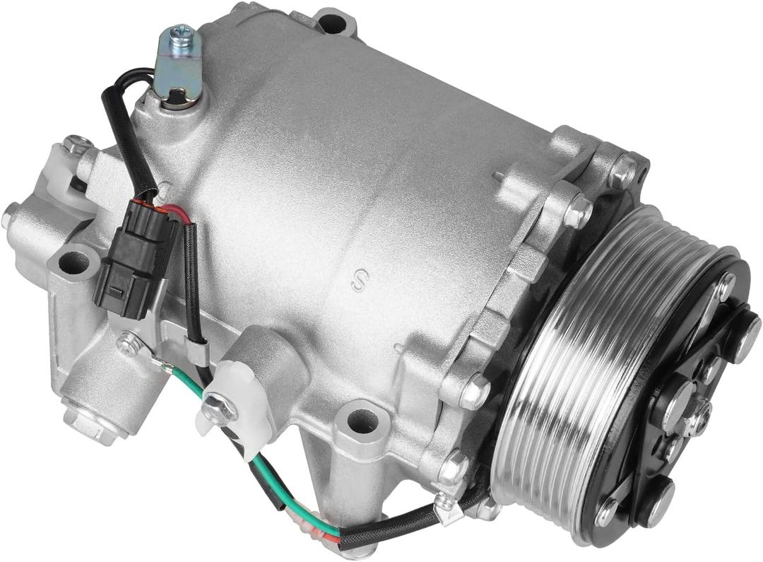 New AC Air Condition Compressor with Clutch for Honda CR-V CRV (EX/EX-L/LX Trims Only) 2.4L 2007-2014, for Acura RDX 2.3L 2007-2012, for Honda Civic Si 2.4L 2012-2015