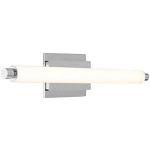dweLED, Vista 20in LED Bathroom Vanity or Wall Light 3000K in Brushed Aluminum