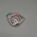 UEEBAI Magnetic for Samsung Galaxy Z Flip 7 5G Case, Compatible with MagSafe, Transparent Wave Frame Design Case Soft Edge Cover Cute Clear Matte Shockproof Protective Phone Case, Pink