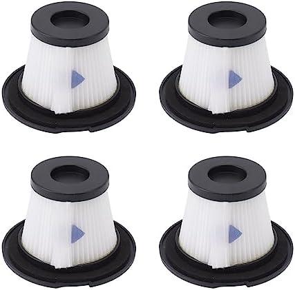 4pcs Vacuum Cleaner Replacement Filters Washable Vacuum Filter Detachable Vacuum Cleaner Filter Accessory for K17 for N6s N6