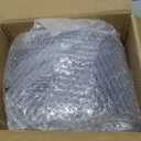 FOCUSLINE 100 Count Clear Plastic Plates 9 Inch, Disposable Heavy Duty Dinner Plates- Premium Hard Plastic Plate Fancy Disposable Clear Plates for Weddings, Parties and Events