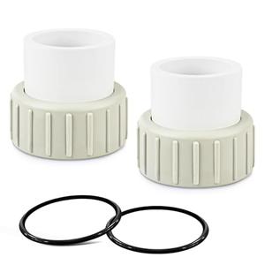 Ahuliao Pool Pump Union Fittings Replacement Pentair SuperFlo & SuperFlo Variable Speed Pool Pump, 350157 PVC Union for Pentair SuperFlo VS 342001-2 Pack