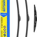ANIKLUIM Windshield Wipers for 2006 2005 2004 2003 2002 Honda CR-V,21 Inch+20 Inch+10 Inch Front and Rear Wiper Blades,Easy to Install (Pack of 3)