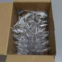 Snowflake Icicle Lights,8.2ft 144LED Curtain Fairy Light with 12 Drops, Connectable 8 Mode Timer Snowflake Christmas Lights Plug in for Bedroom, Window, Wedding, Indoor Outdoor Xmas Decor, White