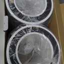 2 Pack HP201 HP202 True HEPA Replacement Filter, Compatible with Shark HP200 Series,HP201 HP302 HP301 HP202 HP232 HC502 AP1000, 3-in-1 H13 Grade True HEPA Filter