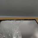 Suhaco Medium Stainless Steel Litter Box Side Entry High Walls Deep Metal Cat Litter Boxes Low Entry with High Sided Removable Lid Litter Mat and Scoop Litter Pan (Black)