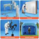 12.5x10x8FT Inflatable Paint Booth Portable Paint Booth Spray Paint Tent with Air Filter System & Blower for DIY Spray Car Truck Motorcycle Garage Auto Part Painting, 13 X 10 X 9 Ft