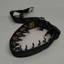 Mayerzon Dog Collar, Patented Martingale No Pull Collar for Small Medium Large Dogs with Buckle for Walking Training, Hidden Design (Black, Medium,2.5mm,14.5"-18.5" Neck)