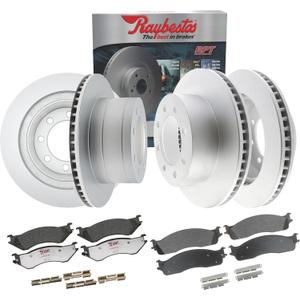 Raybestos Element3 E3V70009 Automotive Replacement Brake Kit for Front and Rear Coated Rotors and Hybrid/Ceramic Brake Pads for 2006-2008 Dodge Ram 1500, 2002-2008 Ram 2500, 2003-2008 Ram 3500