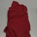 floralhue Scrubs for Women Set, Medical Women Scrubs, V-Neck Top and Straight Leg Pants with 11 Pockets (Relaxed Fit) (Large, Burgundy)