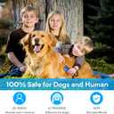 New Anti Barking Device,Dog Barking Control Devices,Rechargeable Ultrasonic Dog Bark Deterrent up to 16.4 Ft Effective Control Range Safe for Human & Dogs Portable Indoor & Outdoor(Blue)