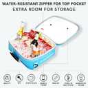 MORXPLOR Waterproof PVC Paddleboard Cooler Deck Bag - 12 Can Soft Insulated Cooler for Paddleboarding, Camping, Kayaking, One Size