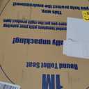 1M Family Toilet Seat, Patented Slow Close & Quick Releasing Technology, Anti-Wiggling, Easy to Install and Clean, Standard Round with Adult Seat Only (1 Piece)