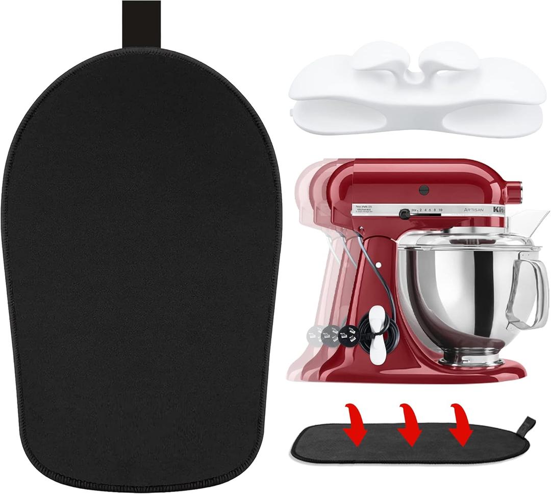 Kitchenaid Mixer Slider Mat Pad for 4.5-5 Qt Tilt-Head Stand Mixer, Sliding Mat for Kitchenaid 4.5-5 Qt, Kitchen Accessory