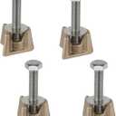 Pool Ladder Anchors Wedge Assembly PW-4C for PS-4019-BC Hand Rail Anchors 4 Pack