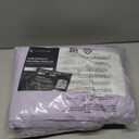 LuxClub 4 PC Queen Sheet Set, Breathable Luxury Bed Sheets, Deep Pockets 18" Wrinkle Free Cooling Sheets Machine Washable Hotel Bedding Silky Soft - Lavender Queen