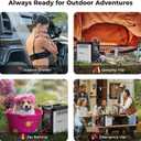 CAMPLUX Nano 3 Ultra, Constant Temperature Portable Propane Water Heater, Rechargeable Water Heater & Shower Pump, CSA Certified Safety, Propane Camping Shower, for RVs, Hiking, Fishing & Glamping