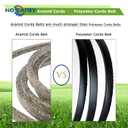 Lawn Mower Deck Drive Belt for John Deere STX30 STX38 STX38 STX46 M74747, for Sabre 1338G 1538H 1546G, for MTD 01005374P, for Husqvarna 531007550 539110410 (1/2 x 105 inch), Aramid Cord Belt