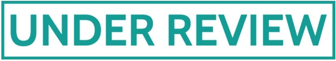 Printtoo Under Review Self Inking Rubber Stamp Pre-Inked Office Stamp- Home Office Business Stationery, Green- 42 x 9 mm