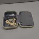 K&F CONCEPT Digital Small Camera Case, Compact Waterproof Small Camera Bag, Lightweight Camera Sling Bag for CCD/Sony DSCW800/DSCW830/Canon PowerShot - Beige