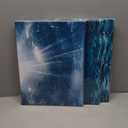 VANSEEING 3 Pieces Ocean Wall Art Blue Sea Underwater Pictures Landscape Teal Coastal Wall Decor for Bathroom Bedroom Living Room 12"x16"x3