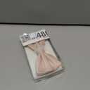 STACY ADAMS mens Classic Pretied Bow Tie, Blush, Regular US (Pink)