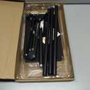 Reptile Lamp Stand Reptile Light Stand (15.7inch to 74.3inch) with 360 Adjustable Swing Arm, Heat Lamp Holder for Bearded Dragon Turtles Snake and Chicks