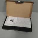 Perixx PERIBOARD-409WU US, Wired USB Mini Keyboard - White - US English