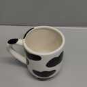 SWEETLO Cow Coffee Mug Cow Stuff 15oz Ceramic Cup - Cows Lover Mug with Udders - Cute Print Cups - Weird Milk Mugs with Udders - Gifts for Women - Taza de Vaca Gifts