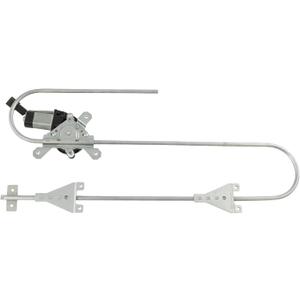 TRQ Power Window Regulator and Motor Driver Side Left LF for Kenworth W900 T800 (WRA52417)