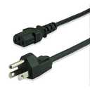 GE Replacement AC Power Cord, 10 ft. Cable, for Computers, Desktops, Printers, Monitors and More, Black, 34507