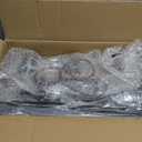 Farmhouse Light Fixtures,3-Light Dining Room Light Fixture,Industrial Metal Kitchen Pendant Lighting Over Island, Chandelier for Dining Table Kitchen Sink, Wood Grain Finish.