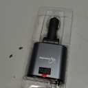 DreamBee Retractable Car Charger,66W 4 in 1 Super Fast Charge Car Phone Charger,Gifts for Men Women Car Truck Accessories for iPhone 17/16/15/14/13 Pro Max XR,iPad,Samsung,Pixel (TypeC+Lightning, Gray)