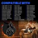 A157/A182 Furnace Draft Inducer Blower Fan Motor Fit for Jakel J238-112-11128/J238-112-11258 Goodman B1859005/B1859005S, 60HZ 1.7A 115V 2000RPM
