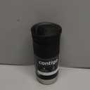 Contigo Byron Vacuum-Insulated Stainless Steel Travel Mug with Leak-Proof Lid Reusable Coffee Mug or Water Bottle BPA-Free 16oz Licorice Keeps Beverages Hot for 6 Hours or Cold for 12 Hours