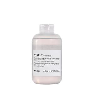 Davines VOLU/Shampoo, Volumizing Cleanser for Fine or Limp Hair - Gentle Root Lifting Formula for Lasting Body & Lightness - Turnip Root Extract Adds Volume & Shine Weightlessly